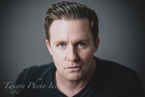 Jason Grindle Actor in the Atlanta area. Headshot in Studio session by Twiggy Photo Inc.